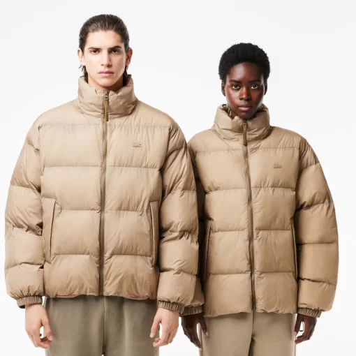 Lacoste Jackets & Coats-Short Showerproof Puffer Jacket