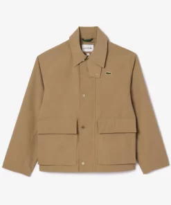 Lacoste Jackets & Coats-Short Showerproof Snaps Down Jacket