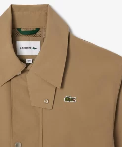 Lacoste Jackets & Coats-Short Showerproof Snaps Down Jacket