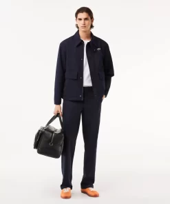 Lacoste Jackets & Coats-Short Showerproof Snaps Down Jacket