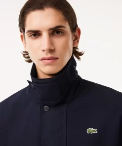 Lacoste Jackets & Coats-Short Showerproof Snaps Down Jacket