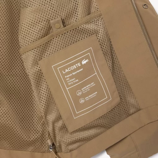 Lacoste Jackets & Coats-Short Showerproof Snaps Down Jacket