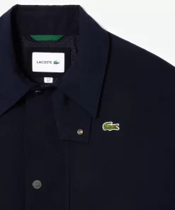 Lacoste Jackets & Coats-Short Showerproof Snaps Down Jacket