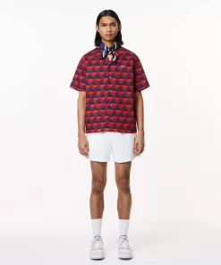 Lacoste Shirts-Short Sleeved Robert George Print Shirt