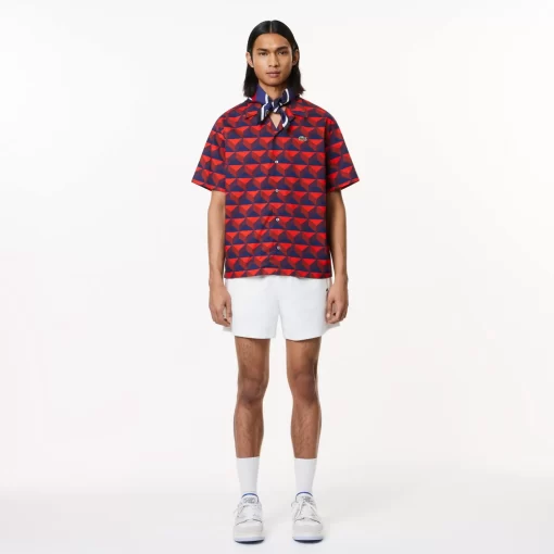 Lacoste Shirts-Short Sleeved Robert George Print Shirt