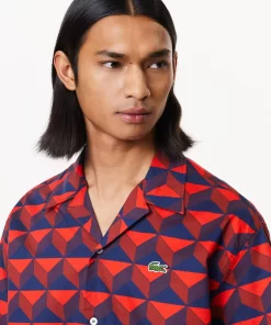 Lacoste Shirts-Short Sleeved Robert George Print Shirt