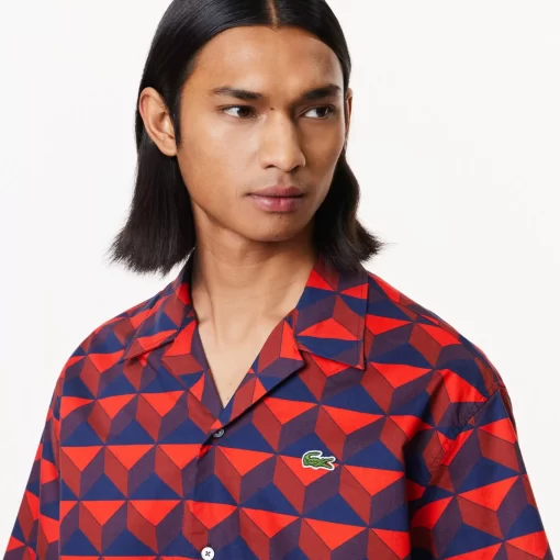 Lacoste Shirts-Short Sleeved Robert George Print Shirt