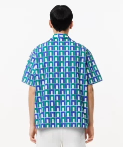 Lacoste Shirts-Short Sleeved Robert George Print Shirt