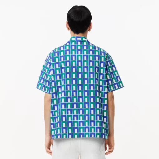 Lacoste Shirts-Short Sleeved Robert George Print Shirt