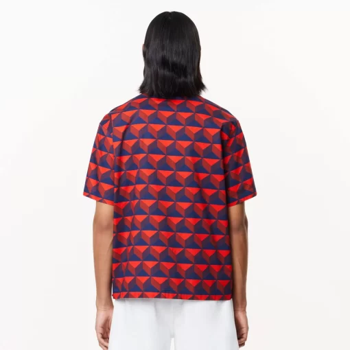 Lacoste Shirts-Short Sleeved Robert George Print Shirt