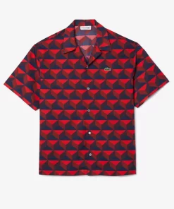 Lacoste Shirts-Short Sleeved Robert George Print Shirt