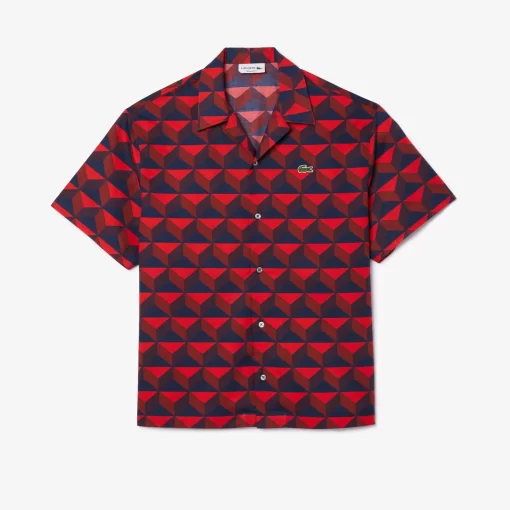 Lacoste Shirts-Short Sleeved Robert George Print Shirt