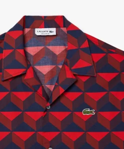 Lacoste Shirts-Short Sleeved Robert George Print Shirt