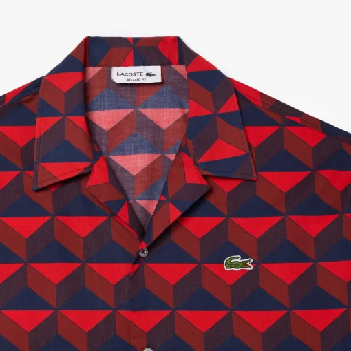 Lacoste Shirts-Short Sleeved Robert George Print Shirt