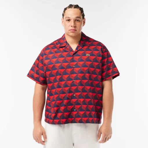 Lacoste Shirts-Short Sleeved Robert George Print Shirt