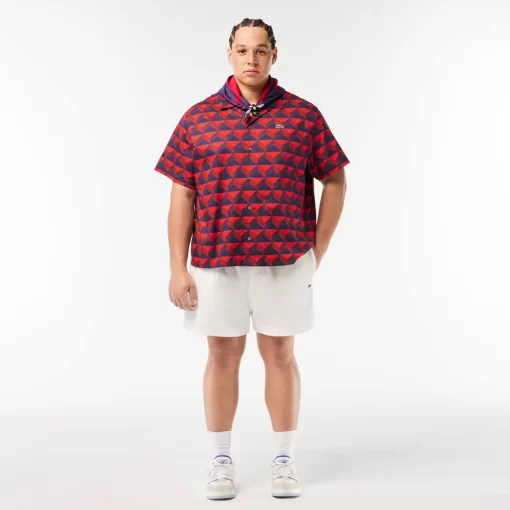 Lacoste Shirts-Short Sleeved Robert George Print Shirt