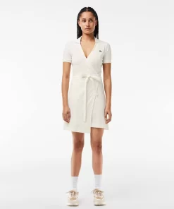 Lacoste Dresses & Skirts-Short Sleeved Stretch Pique Dress