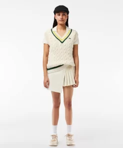 Lacoste Dresses & Skirts-Short Sleeved Stretch Pique Dress