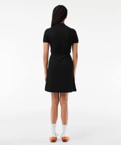 Lacoste Dresses & Skirts-Short Sleeved Stretch Pique Dress