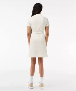 Lacoste Dresses & Skirts-Short Sleeved Stretch Pique Dress