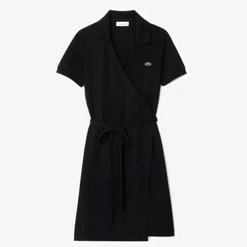 Lacoste Dresses & Skirts-Short Sleeved Stretch Pique Dress