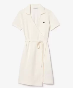 Lacoste Dresses & Skirts-Short Sleeved Stretch Pique Dress