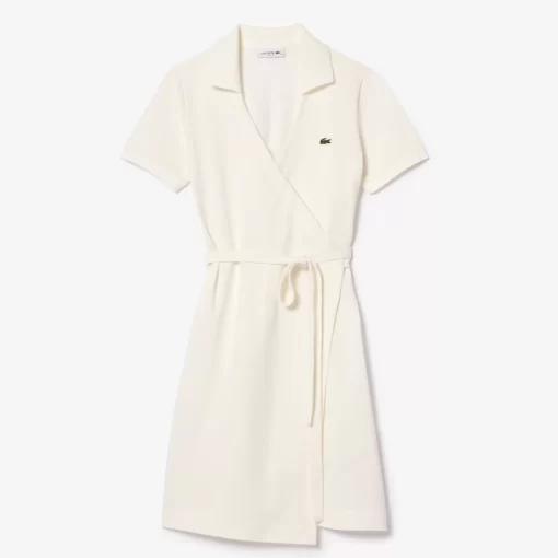 Lacoste Dresses & Skirts-Short Sleeved Stretch Pique Dress