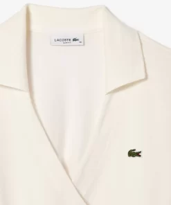 Lacoste Dresses & Skirts-Short Sleeved Stretch Pique Dress