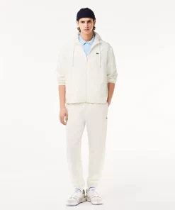 Lacoste Tracksuits-Short Water-Resistant Sportsuit Jacket With Removable Hood