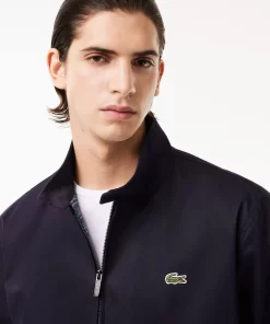 Lacoste Jackets & Coats-Showerproof Cotton Twill Harrington Jacket