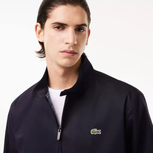 Lacoste Jackets & Coats-Showerproof Cotton Twill Harrington Jacket