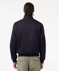 Lacoste Jackets & Coats-Showerproof Cotton Twill Harrington Jacket