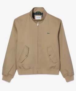 Lacoste Jackets & Coats-Showerproof Cotton Twill Harrington Jacket