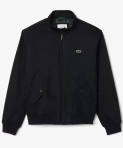 Lacoste Jackets & Coats-Showerproof Cotton Twill Harrington Jacket