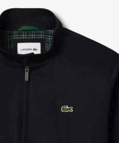 Lacoste Jackets & Coats-Showerproof Cotton Twill Harrington Jacket