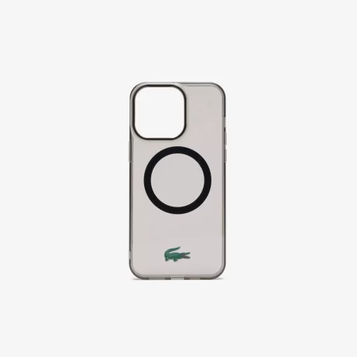 Lacoste Iphone Cases-Signature Croc Iphone 15 Pro Max Case