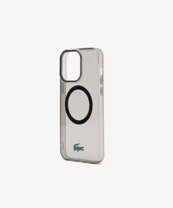 Lacoste Iphone Cases-Signature Croc Iphone 15 Pro Max Case