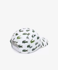 Lacoste Girl Clothing-Signature Print Cotton Cap