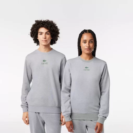 Lacoste Sweatshirts-Signature Print Jogger Sweatshirt