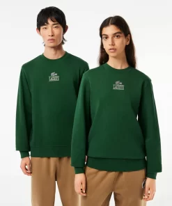 Lacoste Sweatshirts-Signature Print Jogger Sweatshirt