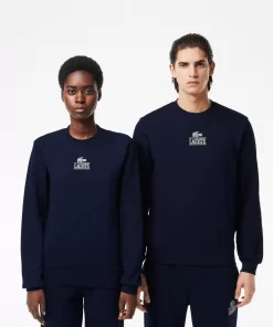 Lacoste Sweatshirts-Signature Print Jogger Sweatshirt