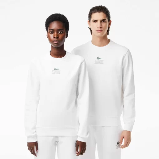 Lacoste Sweatshirts-Signature Print Jogger Sweatshirt