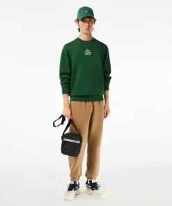 Lacoste Sweatshirts-Signature Print Jogger Sweatshirt