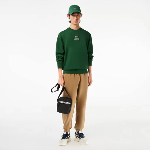 Lacoste Sweatshirts-Signature Print Jogger Sweatshirt