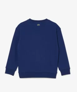 Lacoste Boy Clothing-Signature Print Jogger Sweatshirt