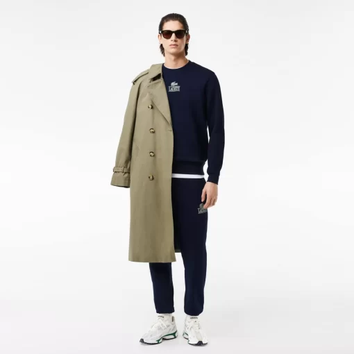 Lacoste Sweatshirts-Signature Print Jogger Sweatshirt