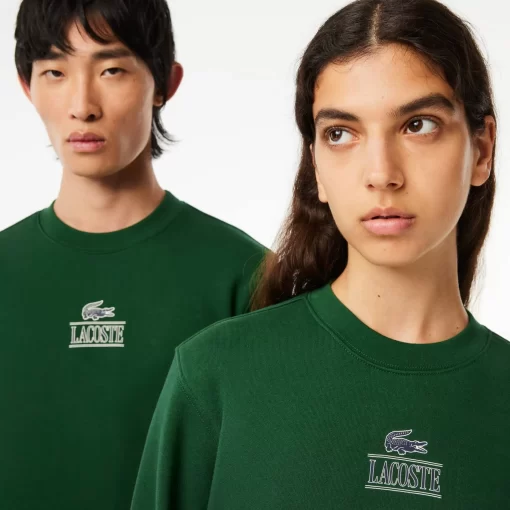 Lacoste Sweatshirts-Signature Print Jogger Sweatshirt