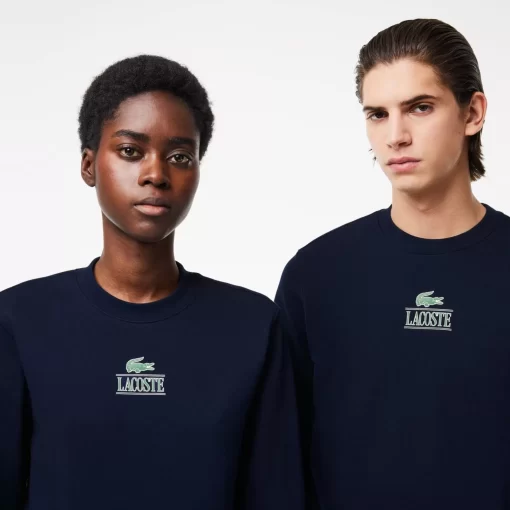 Lacoste Sweatshirts-Signature Print Jogger Sweatshirt