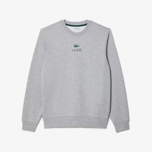 Lacoste Sweatshirts-Signature Print Jogger Sweatshirt