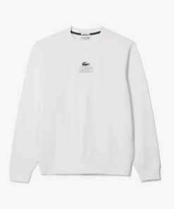 Lacoste Sweatshirts-Signature Print Jogger Sweatshirt